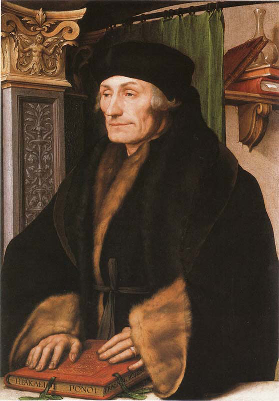 Portrait of Erasmus of Rotterdam#